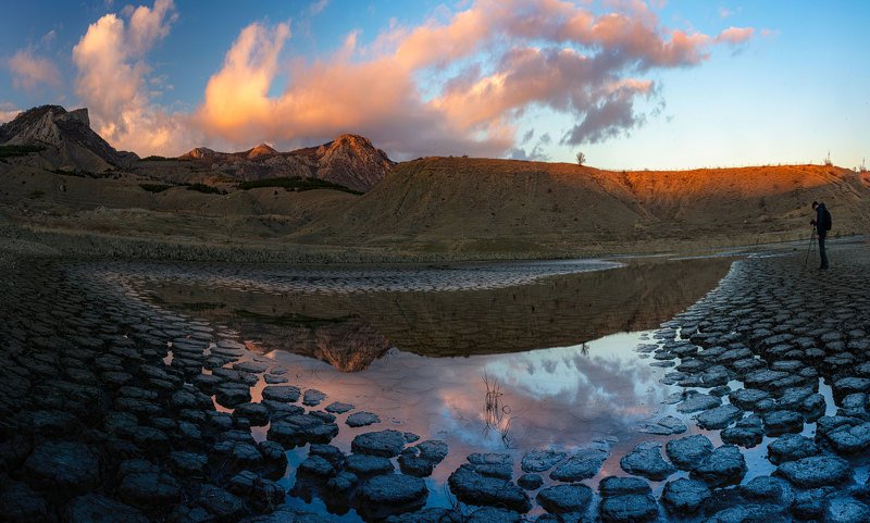 Озеро Три сестры, Солнечная долина, Крым.photo preview