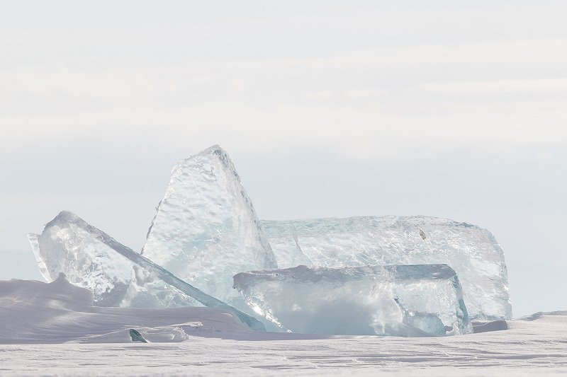 Байкал, торосы, зима, лёд, Россия Чистотаphoto preview