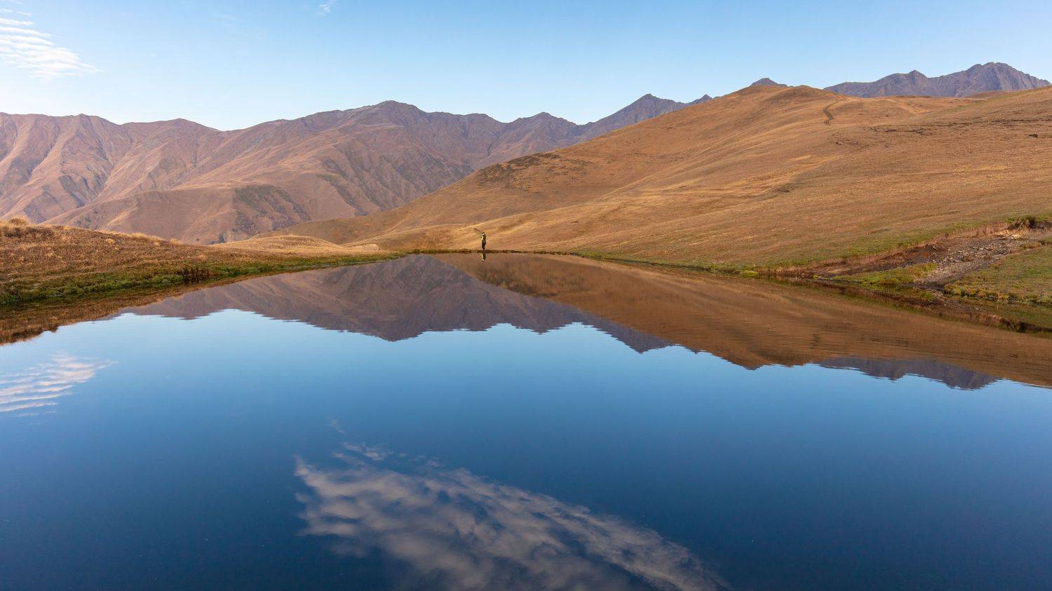 Горное озеро. Автор: Рустам Магомедов дагестан, ночная съёмка, горы, путешествия, россия, пейзаж, кавказ, valius, Рустам Магомедов