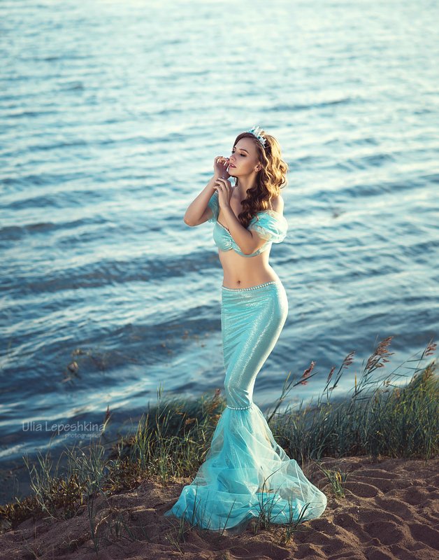 женский портрет фотосессия художественная фотография русалочка сказка Русалочкаphoto preview