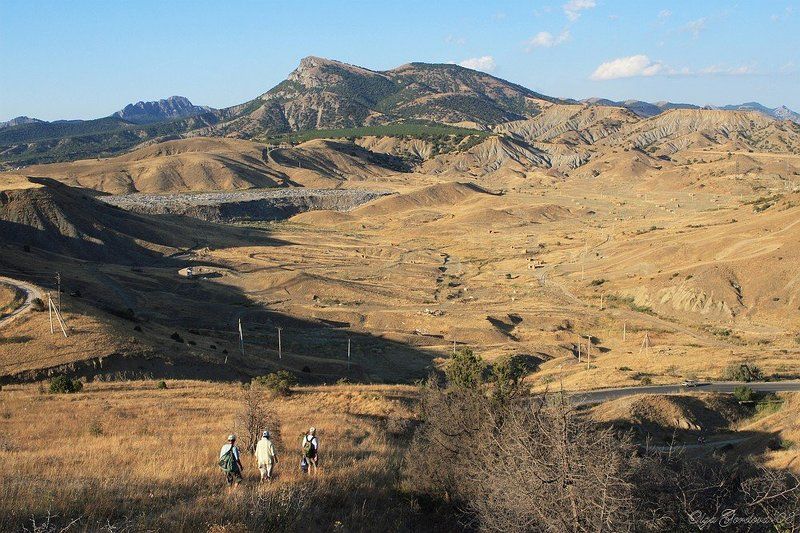 юбк крым горы Трое...photo preview