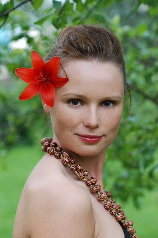 девушка, лето, портрет, лилия Nataliphoto preview