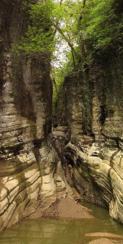 водопады, горы, сочи Чертова купель (Агурские водопады)photo preview