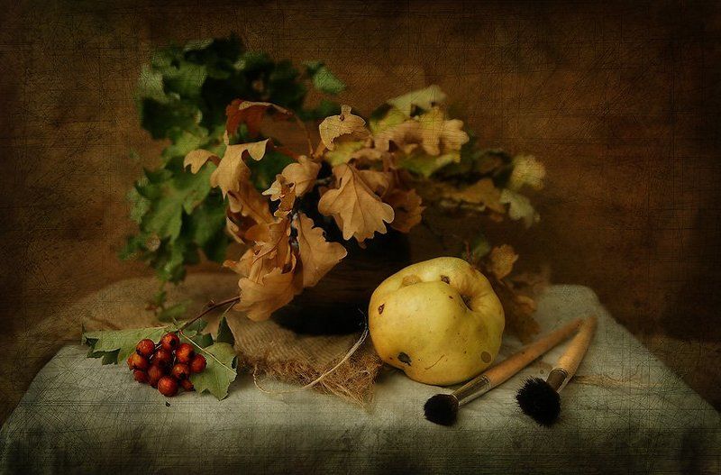 Художница осень...photo preview