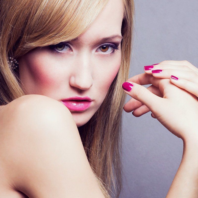 девушка, портрет, глаза, цифра *** фото превью