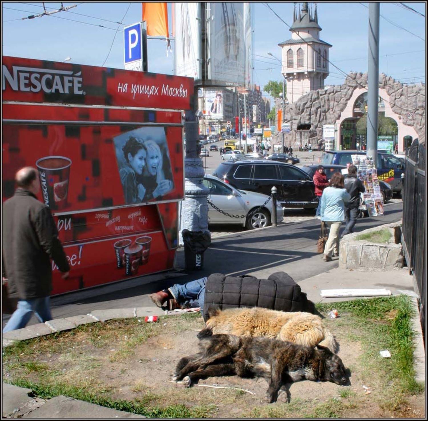 москва, город, бомж, Alexander