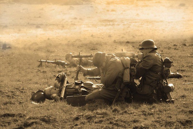 военно, историческая, реконструкция, можайская, линия, обороны, 1941, война Пулеметчик Ганс finalphoto preview