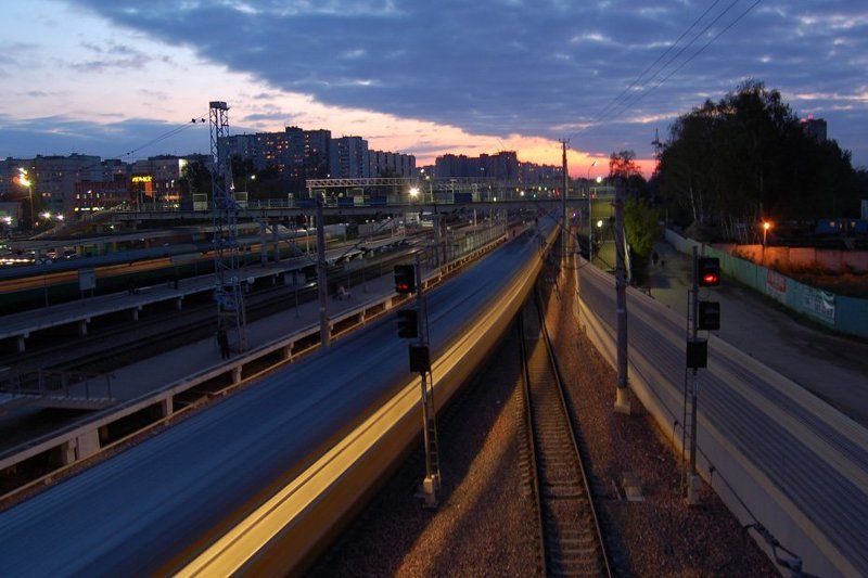 железнодорожный, станция, вокзал, поезда Железнодорожныйphoto preview