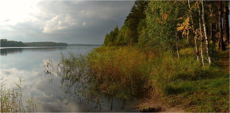 река,вуокса,рыбалка,осень Когда не клюет...photo preview