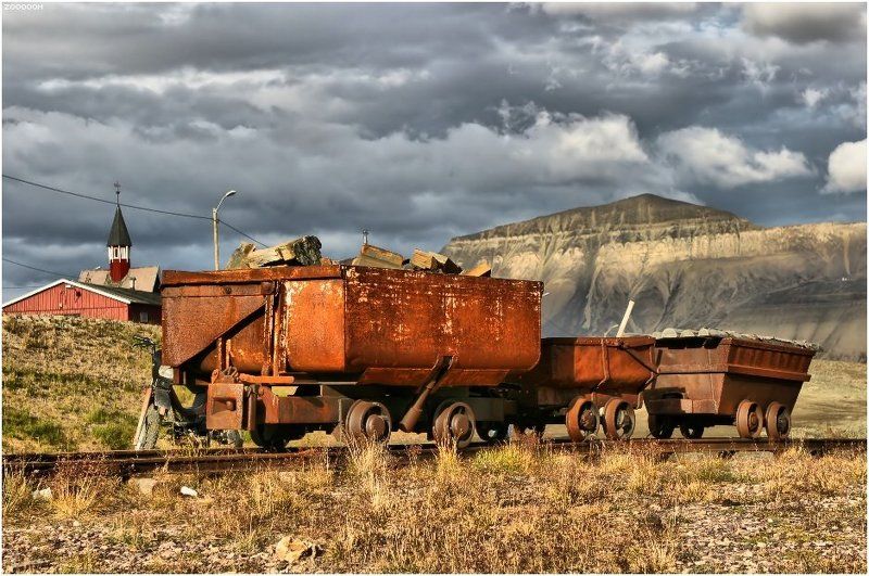 арктика,шпицберген,hdr Про вагонеткиphoto preview
