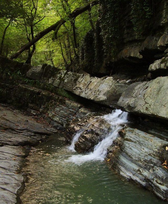 змейковские водопады, горы, сочи, лес Змейковские водопадыphoto preview