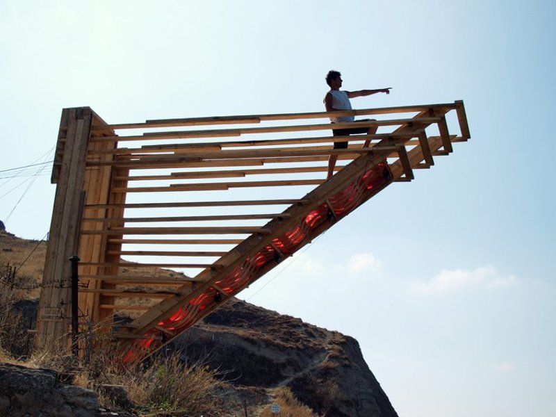 юноша, лестница в небо, дети иофана, крым, малая архитектурная форма ВПЕРЕДphoto preview