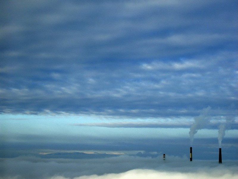 трубы в туманеphoto preview