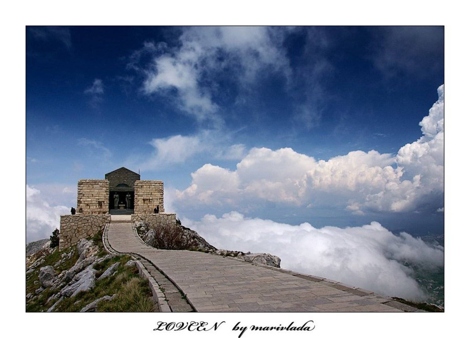 мавзолей, ловчен, черногория, Марина Машевски