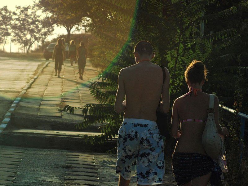 пара, прогулка, юг, вечер ПРОГУЛКАphoto preview