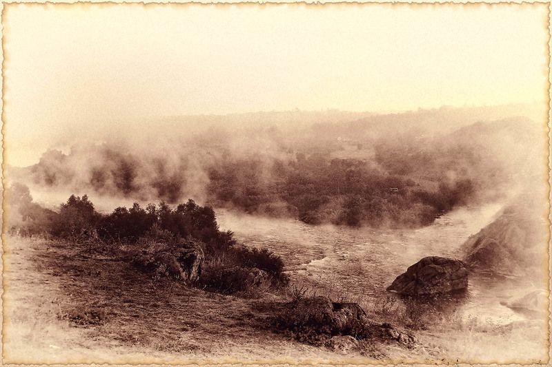 пейзаж, природа, река, скалы Бугphoto preview