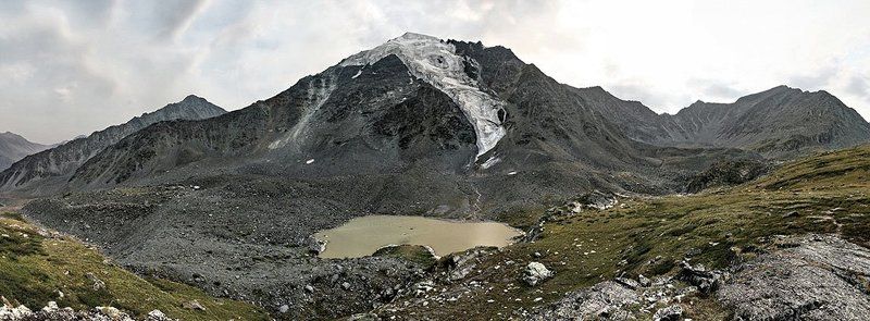 алтай, долина семи озёр Ледник и Грязное озероphoto preview