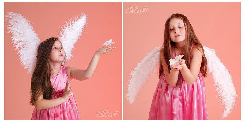 дети,ангелы,бабочка,студия,портфолио Лети и возвращайся !photo preview