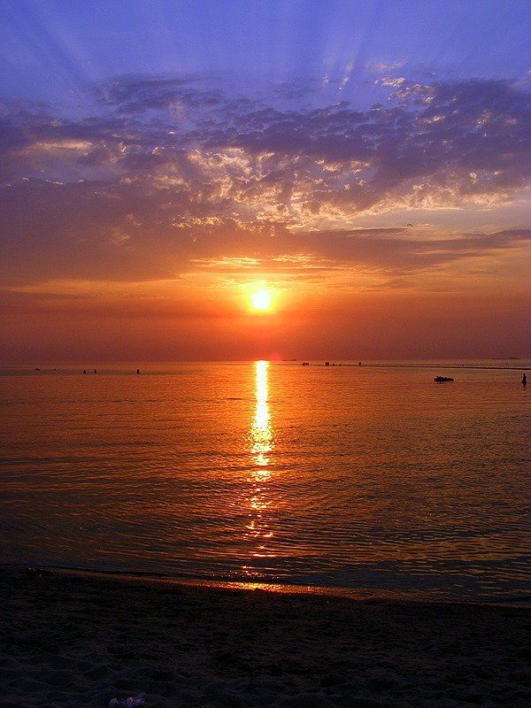 азов, море, солнце, закат Закаты Азоваphoto preview