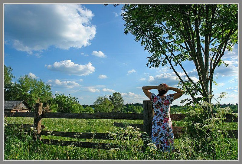 Лето в Зараменье.photo preview