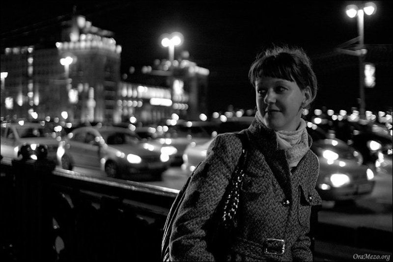 портрет, девушка, леся, redfox Ночной портретphoto preview