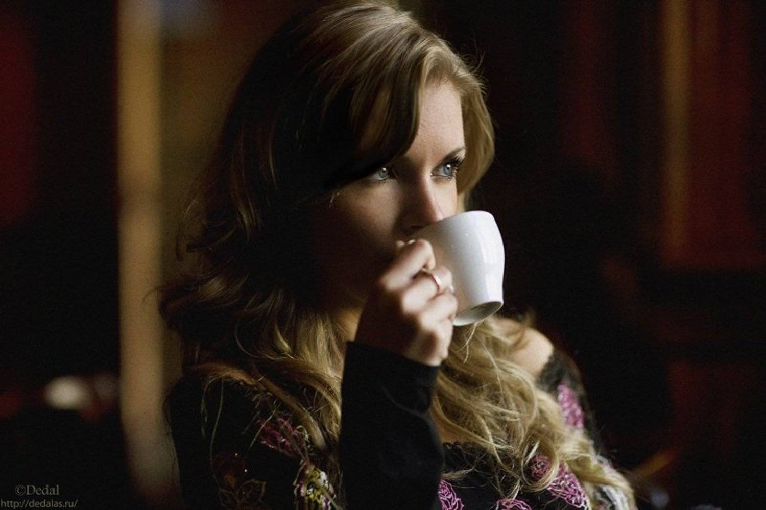 "Кофейный портрет". Автор: Dedal , Dedal