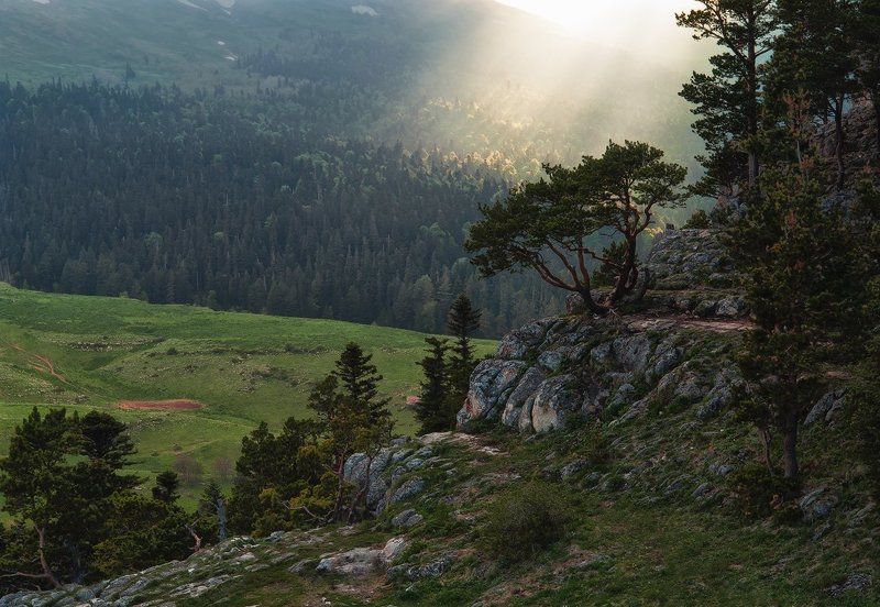 адыгея, азиш-тау, лагонаки photo preview