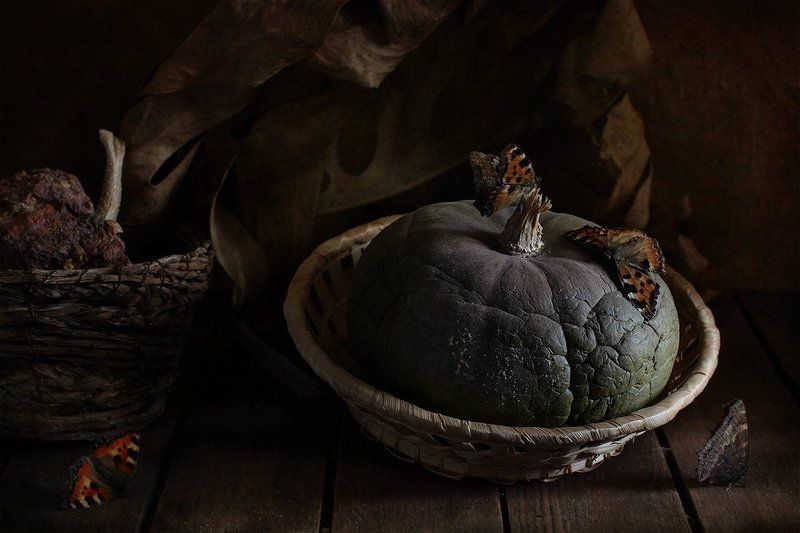 натюрморт Мотив с бабочкойphoto preview