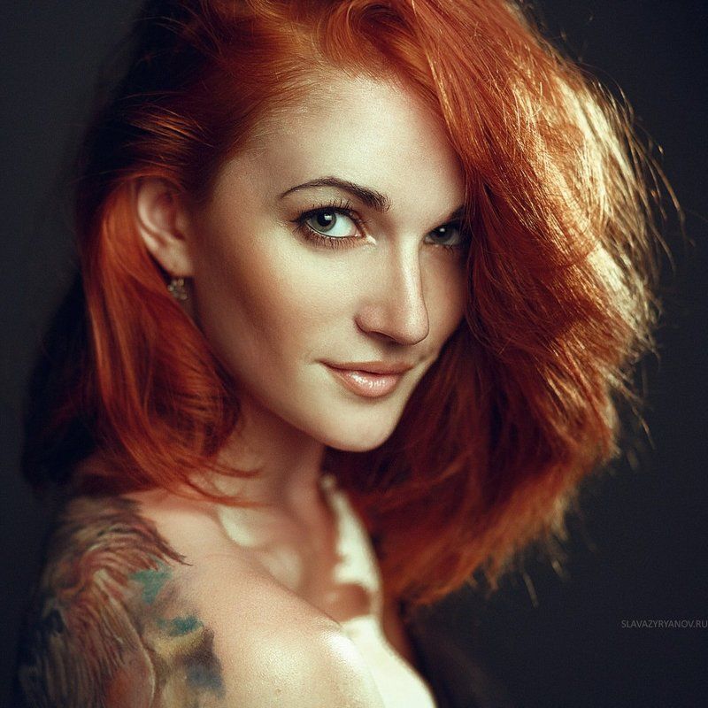 рыжая, девушка Александраphoto preview