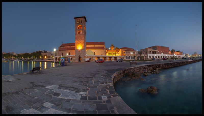 родос, rhodes, мандраки, греция, greece про Родос, Мандраки и утро старого порта...photo preview