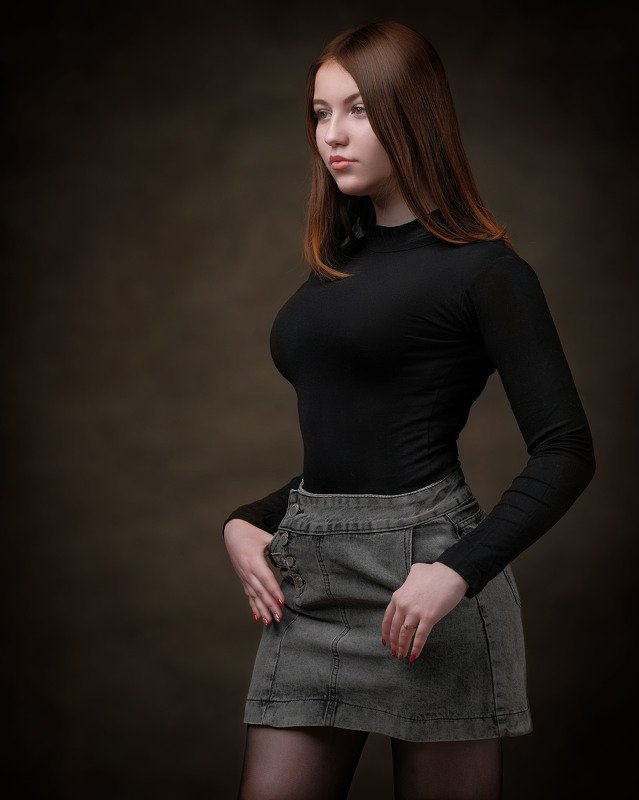 девушка, портрет Викторияphoto preview