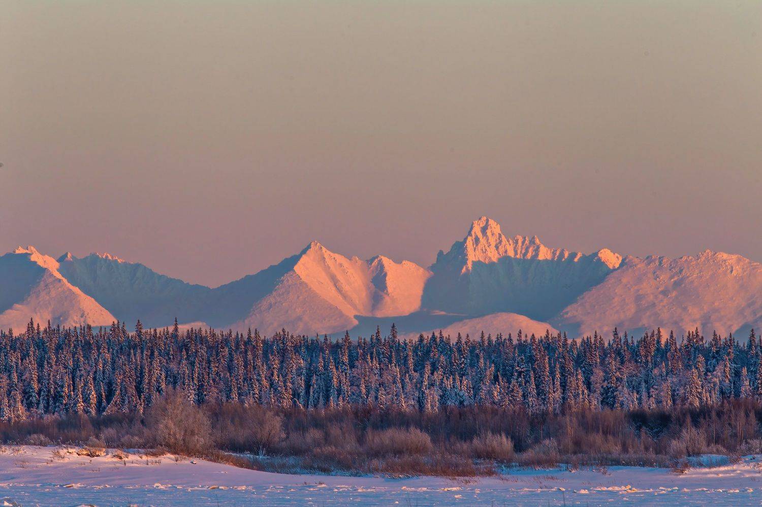 горы,природа,коми,север,печора,уральские горы,зима,снег,mountains, nature, komi, north, pechora, ural mountains, winter, snow,, Игорь Триер