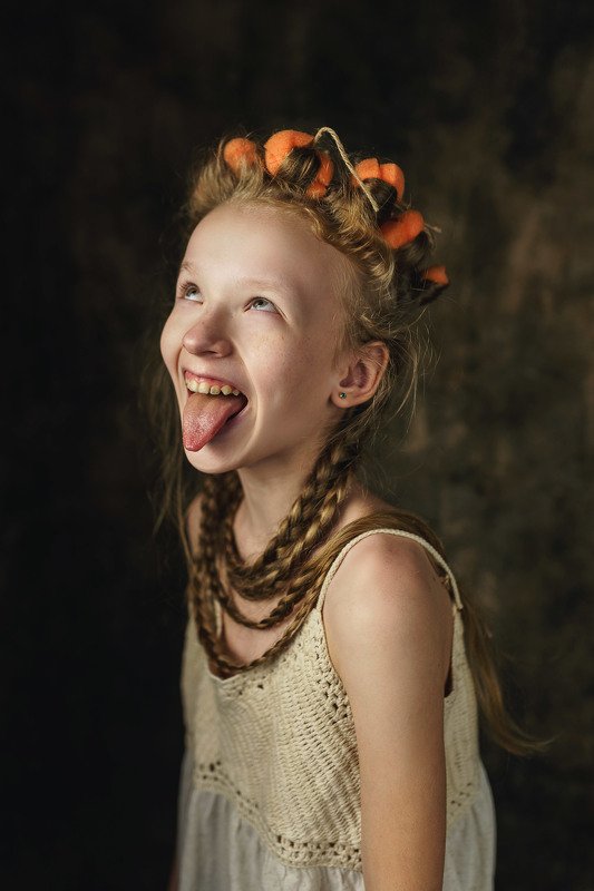 portret, grange, girl, kid Grangephoto preview