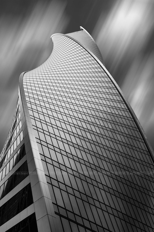 cityscape, эволюция, москва, россия, башни, небоскреб, москва-сити, арт, артем мирный, moscow, evolution, tower, russia, art, artyom mirniy, черно белая фотография, black and white, свет, Башня Эволюция / Москва-Сити фото превью