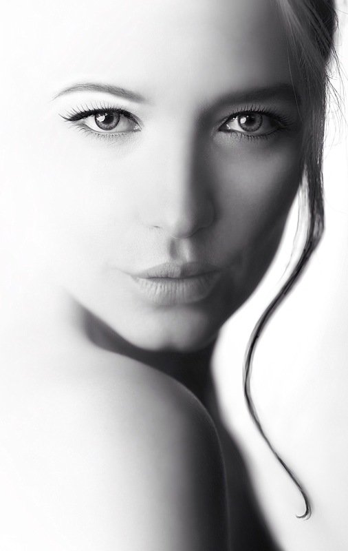 портрет, гламур, черно белая фотография, romanmordashevphotography Из белизны холста…photo preview