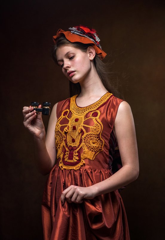 фотокартина, женскийпортрет, жанровый портрет, художественный портрет Полианнаphoto preview