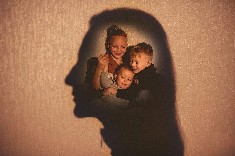 Мама дети семья Мысли в моей головеphoto preview