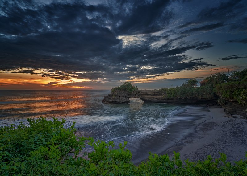 #landscape, #sunset, #sea, #sun, #beach Heaven And Earthphoto preview