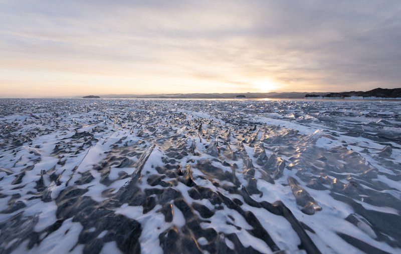 Байкал, лед Лед Байкалаphoto preview