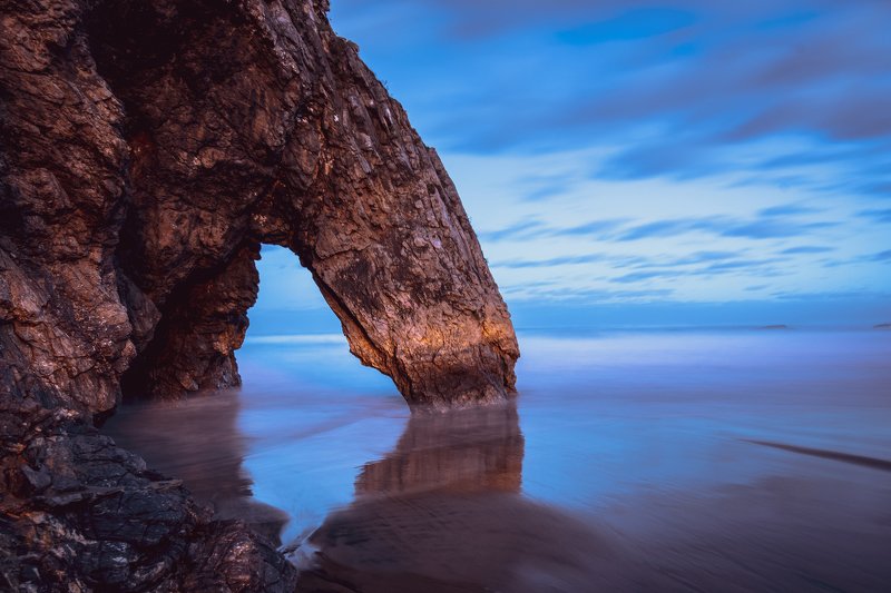 португалия, пляж, океан, скала, муравьед, атлантический океан, вода Муравьедphoto preview