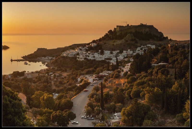 родос, rhodes, линдос, греция, greece про то, как просыпается Линдос на Родосе...photo preview