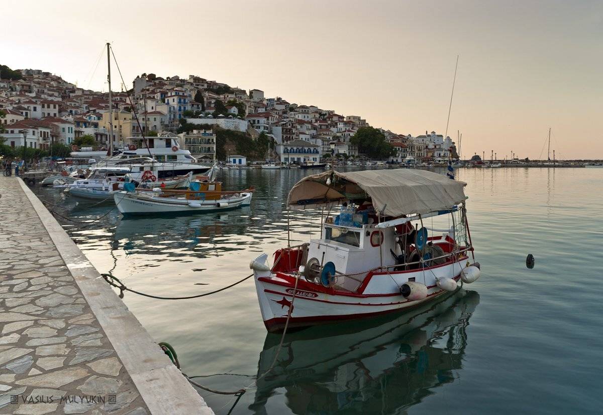 Scopelos - сумерки. Автор: mulden , mulden