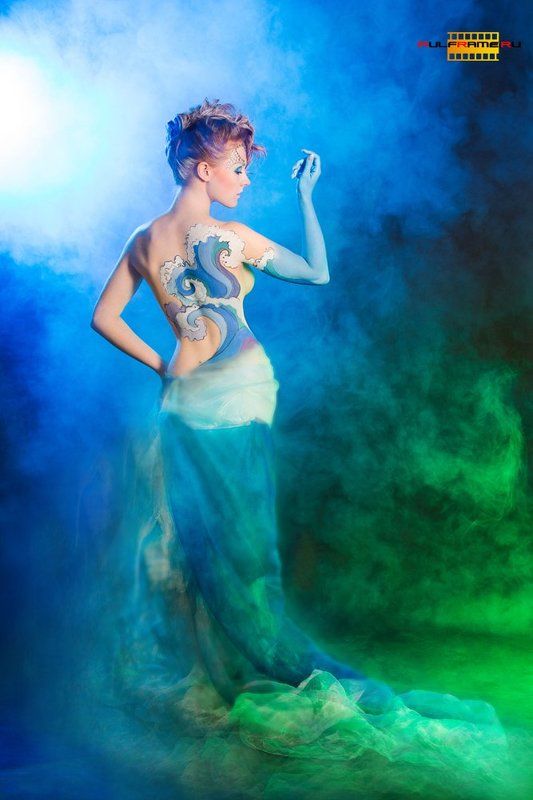 топлесс, стихии, боди-арт, креатив, проект, студия СТИХИИИphoto preview