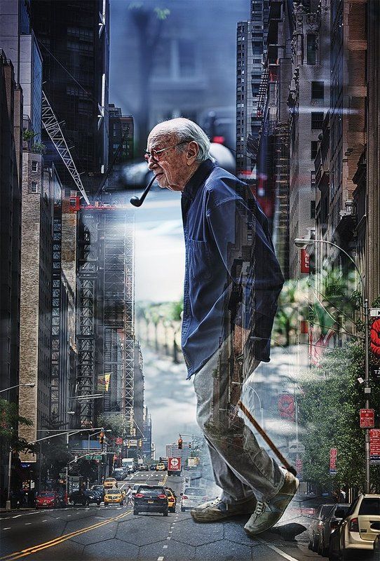 Одиночество в большом городе.photo preview