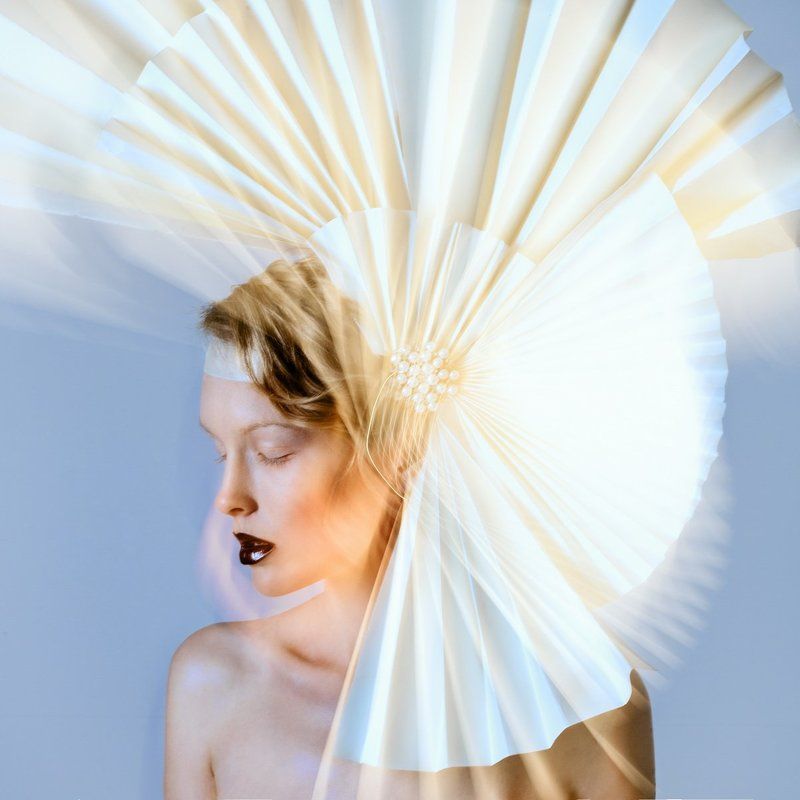 Girl, Posing, Studio Circularphoto preview