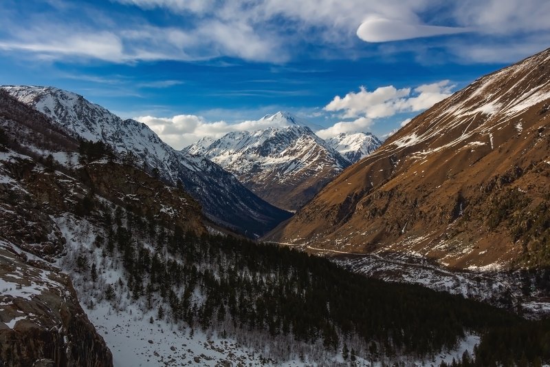 горы, эльбрус,кавказ white mountain....photo preview