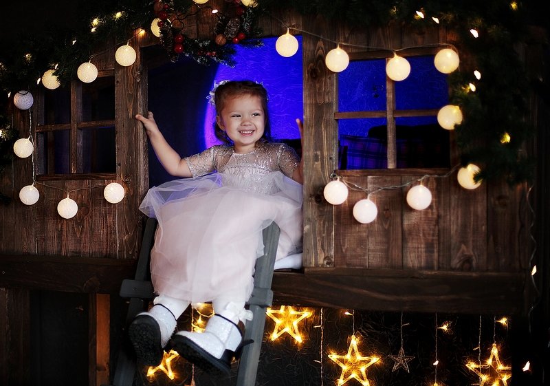 студия, помолейко, девушка, новогоднее, студия, фотостудия, дети, ребенок Новогодняя сказкаphoto preview