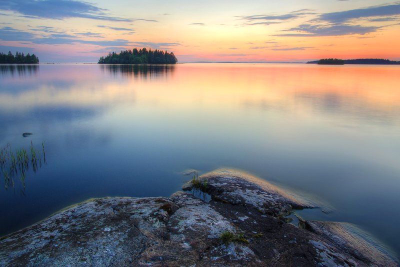 карелия Утро на Сямозере..photo preview