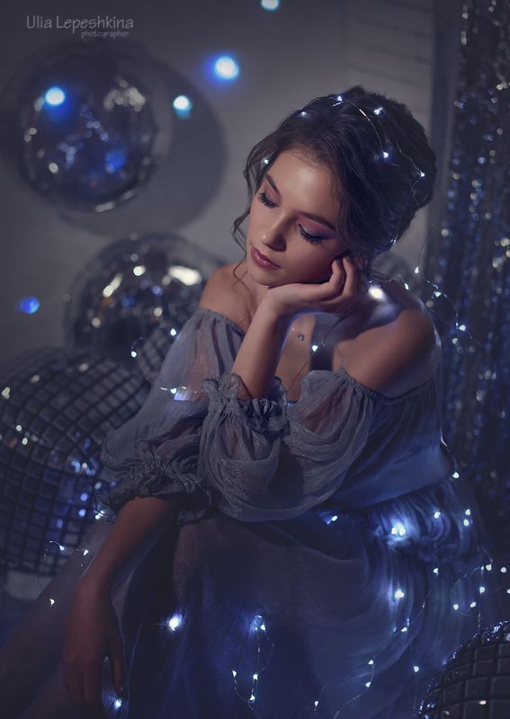 женский портрет фотосессия художественная фотография сказка  Звезднаяphoto preview