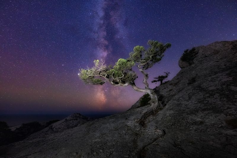 Космос, Крым, Новый Свет, Судак, Ночь, Млечный Путь Milky way...photo preview